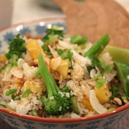 Pineapple Rice Salad