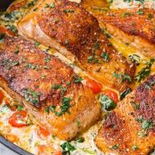 Tuscan Butter Salmon