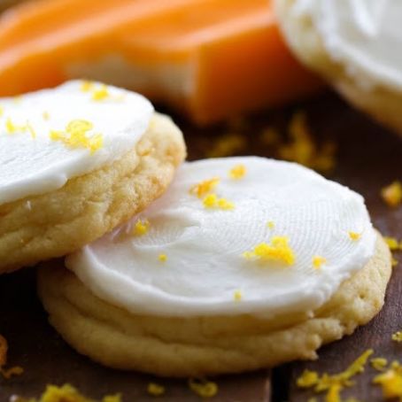 Orange Dreamsicle Cookies