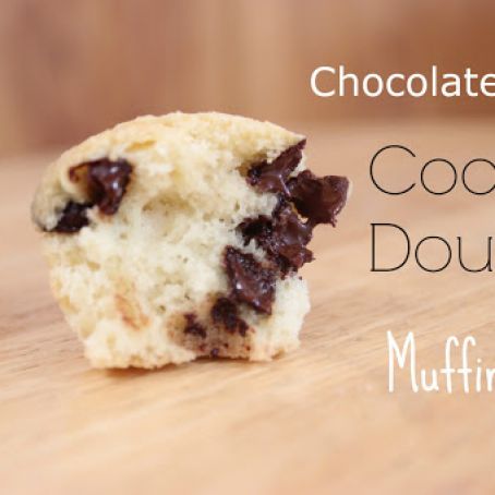 Vegan chocolate chip muffins