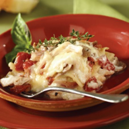 Creamy Chicken Lasagna Pasta