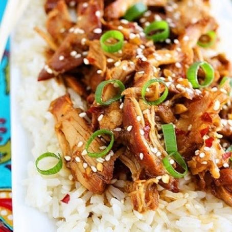 Crockpot Honey Sesame Chicken