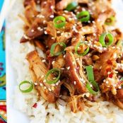 Crockpot Honey Sesame Chicken