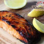 Baked Marinated Salmon