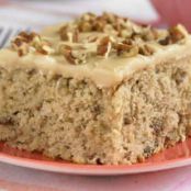 Butter Pecan Banana Cake