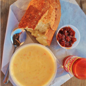 PBR Beer Cheese Soup