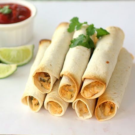 BREAST****Baked Creamy Chicken Taquitos