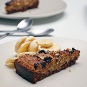 bars - Double choc banana blondie