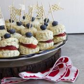 Lemon-Berry Breakfast Shortcake Sliders