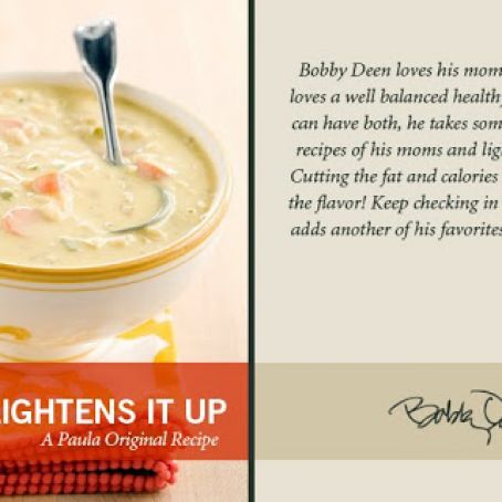 Corn Chowder (Lighter by Bobby Deen)