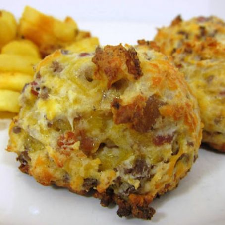 Bacon Cheeseburger Puffs Appetizer