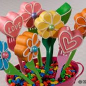 Pound Cake Fork Pops