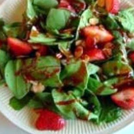 Strawberry, Spinach and Heart of Palm Salad