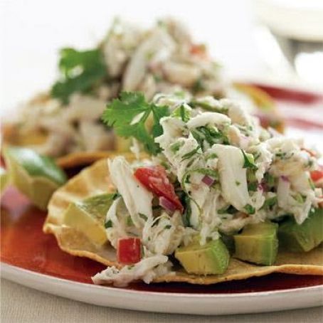 CRAB SALAD TOSTADAS
