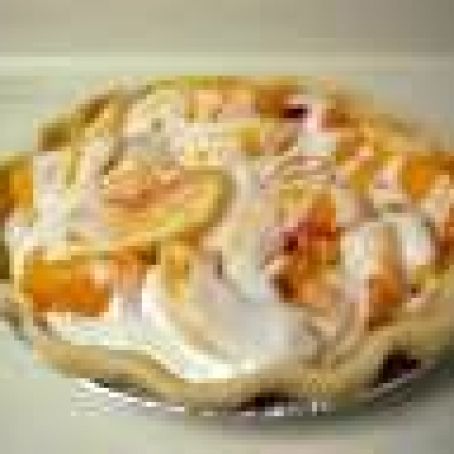 Peach Almond Cream Pie