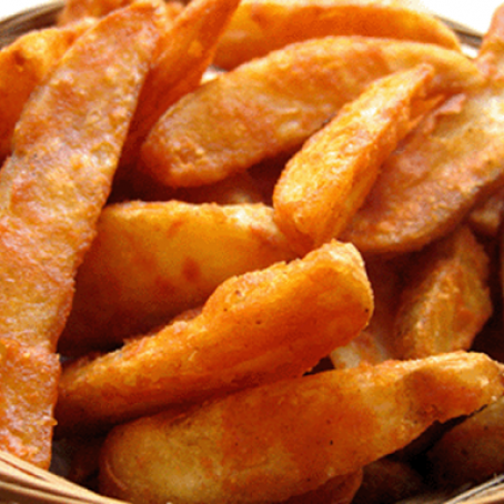 Crunchy KFC Style Potato Wedges-Cooks Country