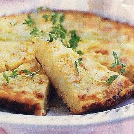 Parmesan potato cake