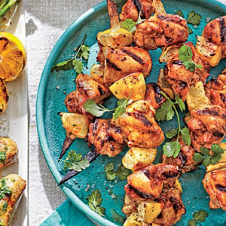 Korean Buttermilk Chicken Kabobs