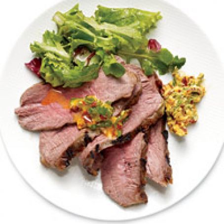 Sous Vide Tri-Tip with Cilantro Butter