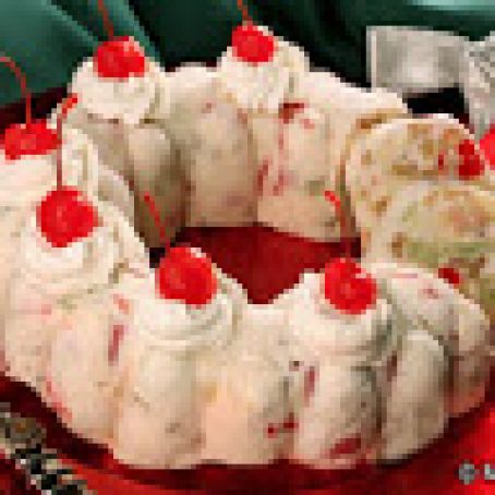 Italian Cream Christmas Dessert