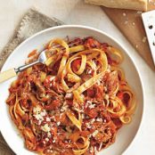 Pasta With Slow-Cooker Pork Ragù
