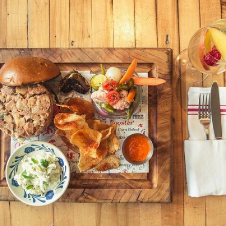 4th of July Tuna Burger