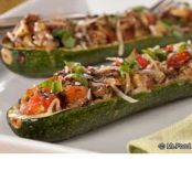 Italian Stuffed Zucchini Boats