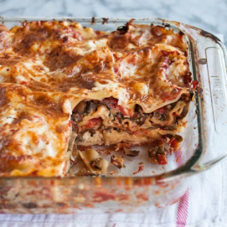 Cheesy All-Vegetable Lasagna