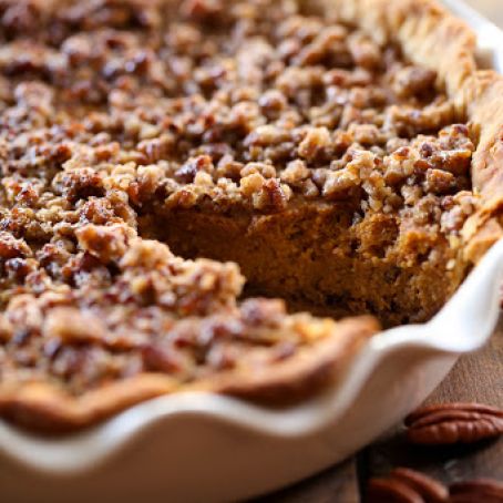 Praline Pumpkin Pie