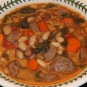Tuscan Bean Soup (Slow Cooker)