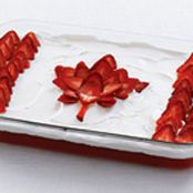 Canada Flag Cake