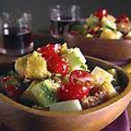 Cornbread Panzanella Salad