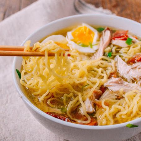Leftover Thanksgiving Turkey Ramen