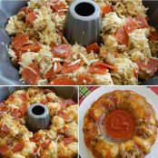 Pepperoni Pizza Pull Apart Bread