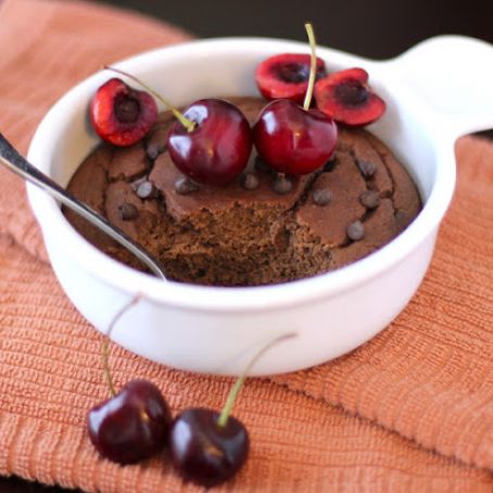 cake - Single-Serving Chocolate Quinoa Protein Cake