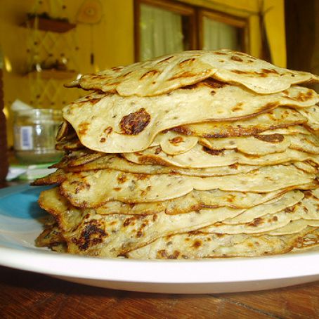 Banana Chia Seed Pancakes