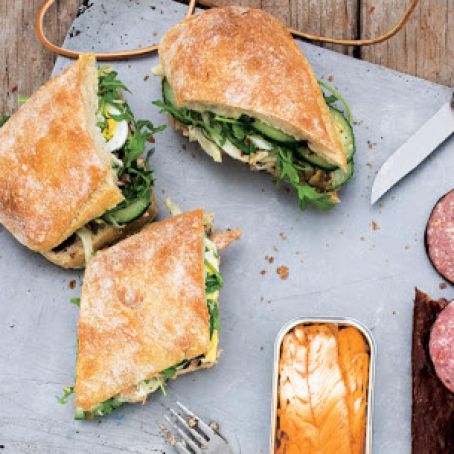 Pan Bagnat with Fennel