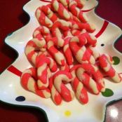 Candy Cane Cookies