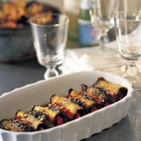 Baked Eggplant Rolls