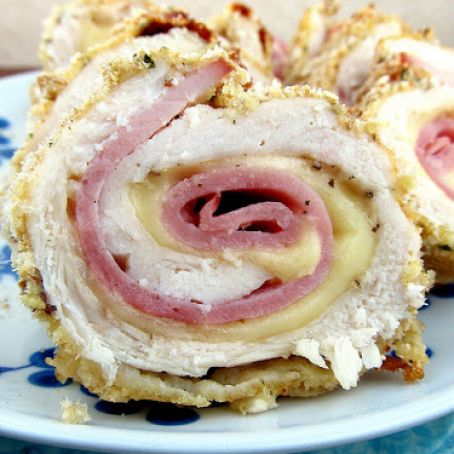 Chicken Cordon Bleu Rollups