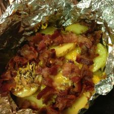 Bacon Foil Packet Potatoes