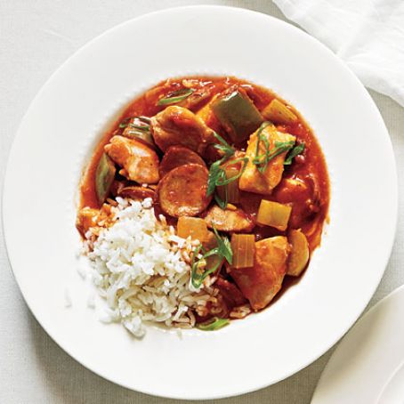 Chicken and Sausage Stew