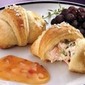Crab-filled Crescent Snacks