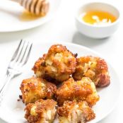 Healthy Oven Baked Apple Fritters