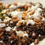PUY*****Laura Calder's French Lentils with Walnuts and Goat Cheese
