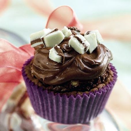 Minty Fudge Cups