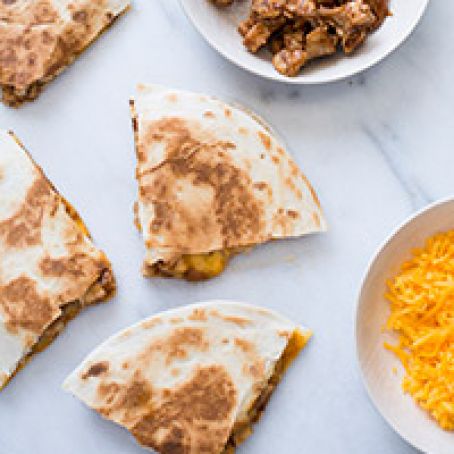 Barbecue Chicken Quesadillas