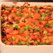 Healthy Black Bean Chilaquiles