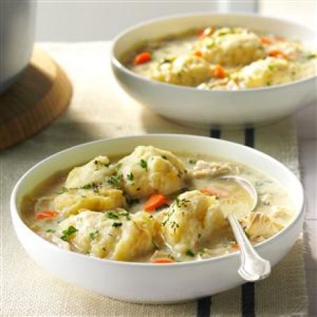 The Best Chicken & Dumplings Recipe