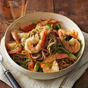 Gingered Shrimp with Soba